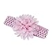 FEITONG(TM) 10 Pieces Babys Headbands Girls Headband Chiffon Flower Hair Bow