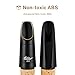 Eastar Bb Clarinet Mouthpiece Kit Black EMP-21C WIND BAND Series with Ligature, Mouthpiece Cushion, Clarinet Reeds 2.5 and Cap