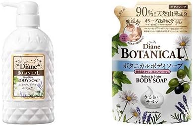 Amazon セット買い Diane Botanical ダイアン ボタニカル ボディソープ ディープモイスト リキッド 液体 500ml Botanical ダイアン ボタニカル ボディソープ リフレッシュモイスト つめかえ用 詰め替え 400ml 詰替え用 ダイアン ボタニカル ボディ