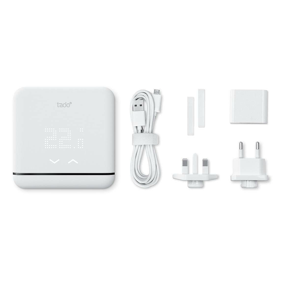tado ° Smart Climate Control V3+ – WiFi Air Conditioner Control – Compatible with Air Conditioners or Heat Pumps with Infrared Remote Control – App Management – Smart Home