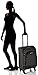 Kenneth Cole Reaction Dot Matrix Lightweight Expandable 4-Wheel Spinner Luggage, Black, 20-Inch Carry On