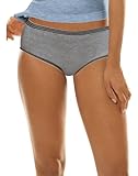 Hanes Women`s Classics TAGLESS® Cotton Stretch Sport Hipster Panties (3-pack)