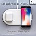 Drift Wireless Charging Case Cover Compatible AirPods Qi Standard Wireless Charging Protective Case Fits AirPods Compatible with All Qi Wireless Charger