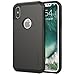 LUVVITT Ultra Armor Cover with Dual Layer Heavy Duty Protection and Air Bounce Technology Designed for iPhone X and XS with 5.8 inch Screen 2017-2018 - Gunmetal