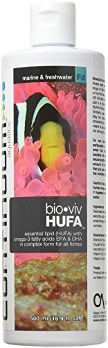 Continuum Aquatics Bio Viv HUFA, Omega-3 Fish Health Supplement 500ml