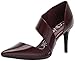 Calvin Klein Women's Gella Dress Pump, Bordeaux leather, 5.5 M US