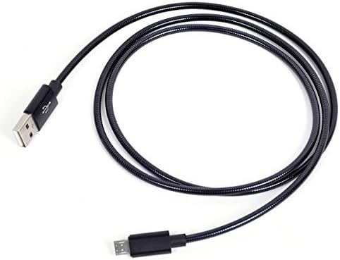DAWAC Micro USB(3FT) Anti Pull-off Anti-knotting Telescopic Type Metal Steel Fast Charge 2.0A Cable Premium Durablfor Samsung, Nexus, LG, Motorola, Android Smartphones and More