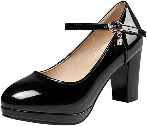 VulusValas Women Solid Ankle Strap Court Shoes