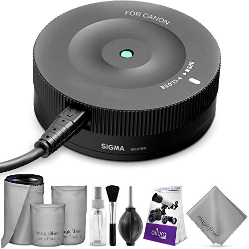 Sigma USB Dock for Canon Mount Lenses with Lens Pouch and Camera Cleaning Set
