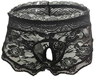 wear2me Cute Sissy Pouch Panties Sexy Men Foral Lace Thong Girly Underwear L-3XL