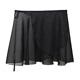 Sportingbodybuilding Ballet Skirt Chiffon Wrap Dance Skirt for Women & Girls