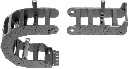 Igus 27-07-063-0 Energy Chain Cable Carrier, Polymer, Hinge-Open Crossbar , 1.26 Max Cable Diameter, 1.38" Inner Height, 2.95" Inner Width, 2.48" Bend Radius, 1ft" Chain Length