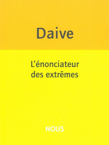 L' énonciateur des extrêmes