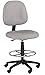 Boss Office Products B1615-GY Ergonomic Works Drafting Chair without Arms in Grey, Gray, Mid-Back
