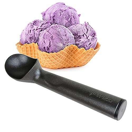 HAPPYWARE CO. Ultra Premium Ice Cream Scoop Heat Conductive OnePiece Solid Aluminum