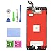 for iPhone 6s Plus Screen Replacement LCD Display LCD Touch Screen Digitizer Replacement Full Assembly with Repair Tool Kit (Black, iPhone 6s Plus)