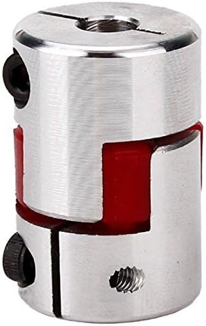 PerfecTech8mm x 10mm CNC Motor Flexible Plum Coupling Spider Jaw Shaft Coupler D20 L30