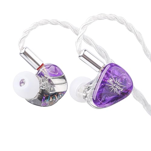 LINSOUL Kiwi Ears Orchestra Lite Performance Custom 8BA In-Ear Monitor IEM mit Abnehmbarem 4-adrigem 7N Sauerstofffreiem Kupfer OFC Kabel, Handgeferti