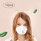 BGOO Face Masks N95 Particulate Respirator Masks with Valve Kids PM2.5 Dust mask (A)