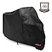 Motorcycle Cover,WDLHQC Waterproof Motorcycle Cover All Weather Outdoor Protection,Oxford Durable & Tear Proof,Precision Fit for 108 inch Motors