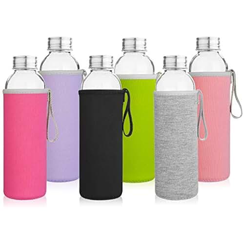 glass water bottles bulk