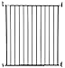 Storkcraft Easy Walk-Thru Tall Metal Safety Gate (White, Black, Gray) – 33.75 Inches Tall, Easy to Install, Pet-Friendly, Durable Metal Hardware, Ideal for Taller Children and Larger Pets