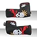 Craftsman Golf King Skull Headcover Putter Cover For Scotty Cameron Taylormade Odyssey Blade (Black)