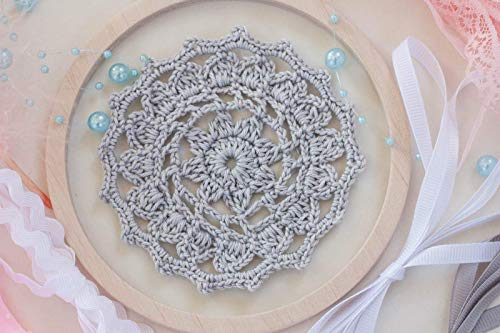 DIY Dreamcatcher Kit Boho Kids Craft Kit Doily Dream Catcher 4.8`/12 cm diameter Birthday Party Activity Bridal Shower Favour