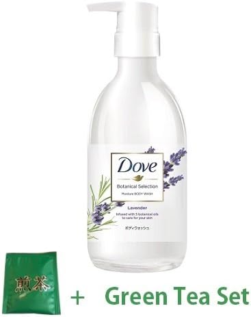 Dove Botanical Selection Body Wash Pump 500g - Lavender (Green Tea Set)