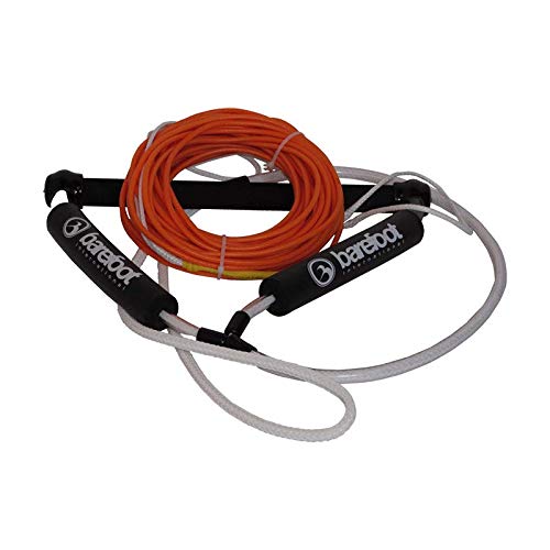 Fly バイバイバイ スペクトラ B07hfkm7nj ロープ オレンジ コア High 長さ70フィート 15インチのウェイクハンドルコンボ ナイロンコーティング ウェイクボード 全長75フィート ウェイクボード 誠実 Www Brti Co Zw