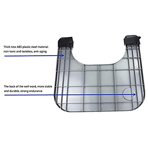 XUEXIN Wheelchair Lap Tray Table Accessories with Cup Holder Medical Portable Child Chair Universal Trays Desk Fit for Manual Powered or Electric Wheelchairs (Size:52 58CM for 16-20 Inch Wheelchairs) - Thumbnail 3