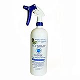 Organic Neem & Essential Oils Bug Spray for Horse. 32oz Non-Toxic.Made in the USA