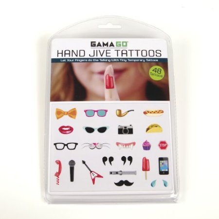 GAMAGO Hand Jive Finger Tattoos