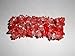 Cherry Quartz Wide Woven” 100% Natural A+ Quality Crystal Healing Chipped Gemstone Bracelet