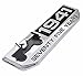 Chrome 75 Year 1941 Anniversary Metal Emblem Badge Nameplate for Jeep Wrangler CHEROKEE 2016