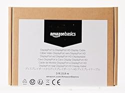 Amazon Basics DisplayPort to DisplayPort 1.2 Cable