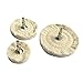 Carving Expert 100% Cotton Polishing Mop Buffing Wheel Polish Pad Polishers Drills (3 sizes)