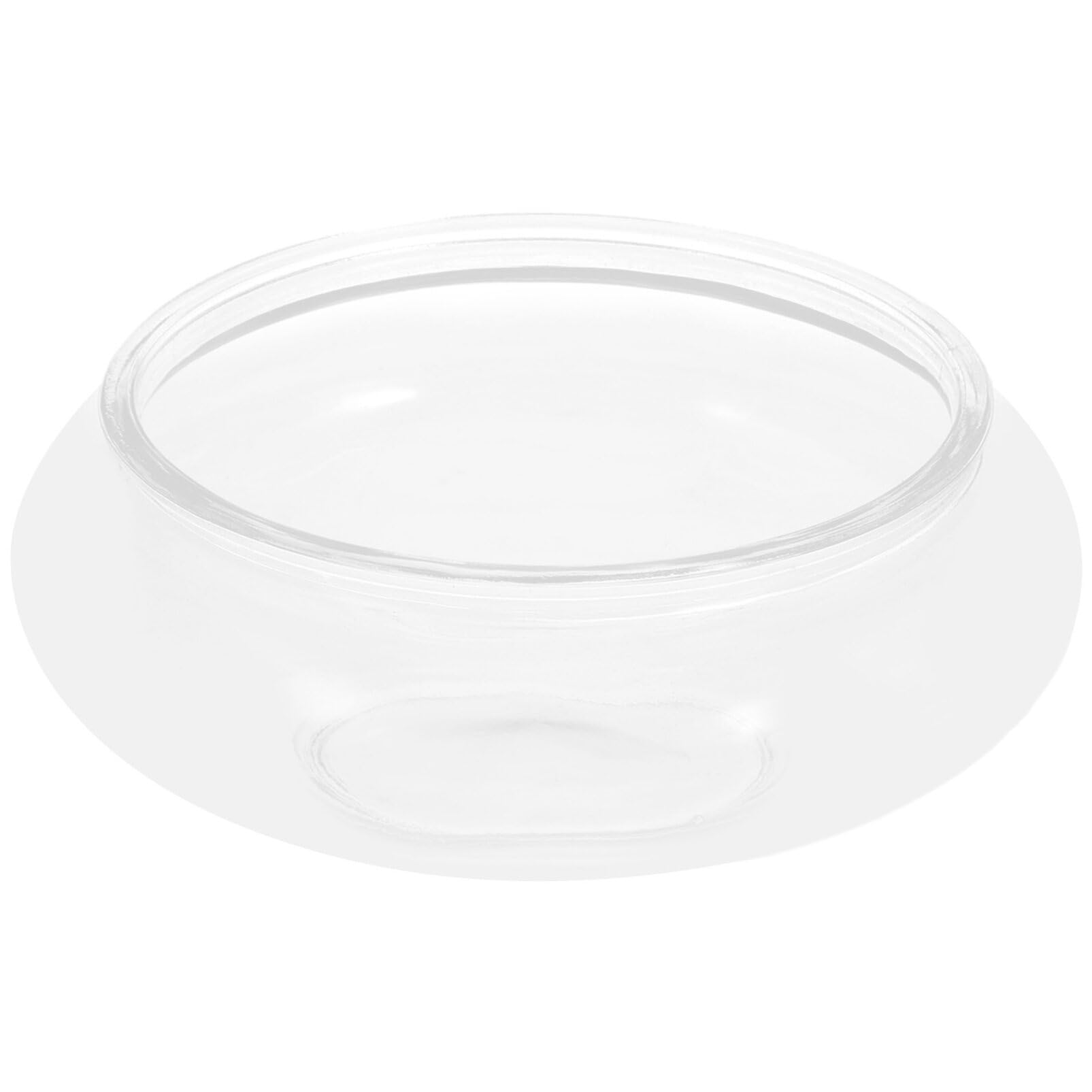 Milisten Glass Bubble Bowl, 15cm Glass Vase Bowl Succulent Planter Air Plants Hydroponic Display Terrarium Floating Candles Bowl Centerpiece Candy Dish