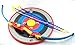 Hammond toys Toy Bow and Arrow Set with Suction Cup Arrows and Target Archery