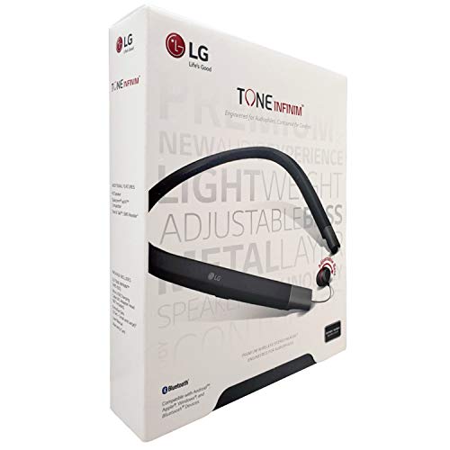 image for LG Tone HBS-920 INFINIM HD Black - Bluetooth Headset Sound by - Harman
