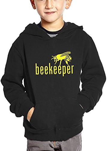 Alma Hoodies Bee Keeper Beekeeper 100% Cotton Pullover Hooded Sweatshirt With Pocket For Unisex Childrens/Kids (2-6 Years)