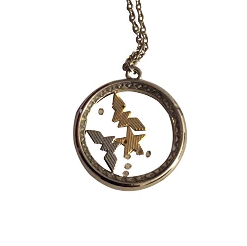 DC Comics Wonder Woman Mini Charms Shaker Pendant Chain Costume Accessory Necklace