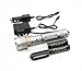 ETpower 1800 LM XM-L T6 LED Zoomable Flashlight Bundle with Two 18650 Battery, Car Charger and AC Charger
