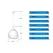 KEiiD HiFi Ceiling Hanging Ball Pendant Speaker, Surround Sound, Coaxial, All-Weather,Outdoor/Indoor，for Coffee Store/Restaurant/Home/Mall/Dancing Roomthumb 1