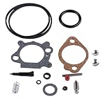 Podoy 498260 Carburetor Overhaul Kit for Briggs & Stratton Quantum 3.5, 4 and 5hp 398183 498261 490937 492495 493762 Lawn Mower