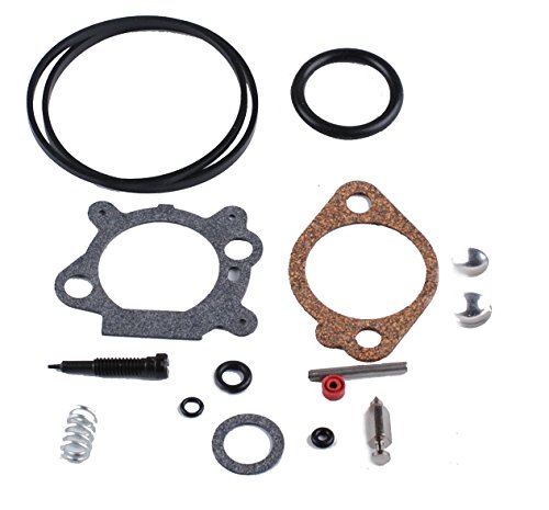 Podoy 498260 Carburetor Overhaul Kit for Briggs & Stratton Quantum 3.5, 4 and 5hp 398183 498261 490937 492495 493762 Lawn Mower