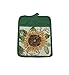 Summer Sunflower Deluxe Tapestry Kitchen Set - 4 Placemats, 2 Kitchen Towels, 1 Oven Mitt, 1 Potholder