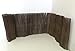 Master Garden Products RWB-24 Rolled Willow Border Fence, 2 by 14-Feet, Brown
