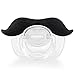 Funny Black Mustache Pacifier - A Present For Baby Boy, Toddler, & Infants - Extra Soft Silicone BPA Free - Create Fun Memories & Pictures - The Binky Is A Unique Perfect Baby Shower Gift Idea