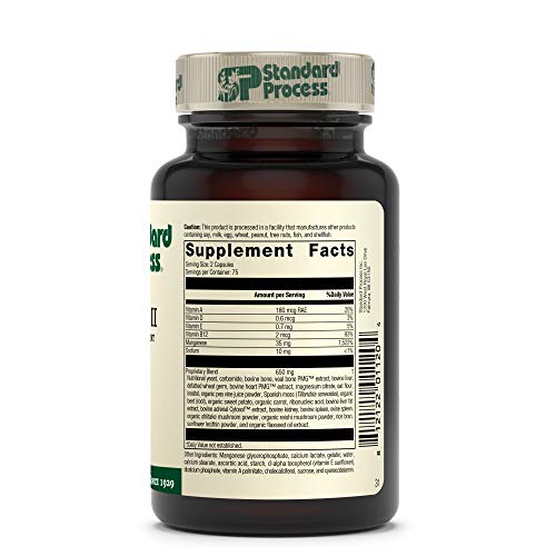 Standard Process Ligaplex II Whole Food RNA Supplement and Manganese